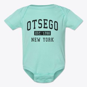 Otsego New York Classic Established Baby Onesie