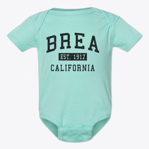 Brea California Classic Established Baby Onesie