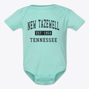 New Tazewell Tennessee Classic Established Baby Onesie