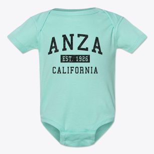 Anza California Classic Established Baby Onesie