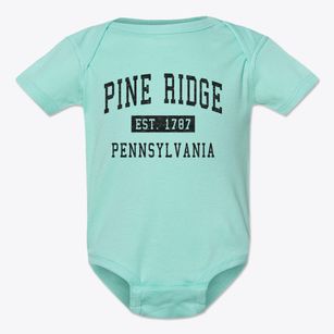 Pine Ridge Pennsylvania Classic Established Baby Onesie