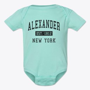 Alexander New York Classic Established Baby Onesie