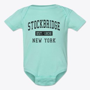 Stockbridge New York Classic Established Baby Onesie