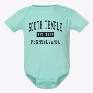 South Temple Pennsylvania Classic Established Baby Onesie