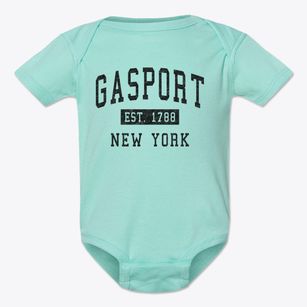 Gasport New York Classic Established Baby Onesie