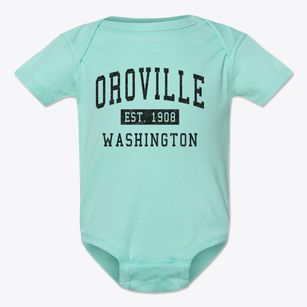 Oroville Washington Classic Established Baby Onesie