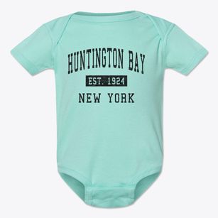 Huntington Bay New York Classic Established Baby Onesie