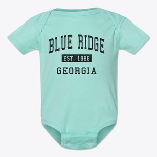 Blue Ridge Georgia Classic Established Baby Onesie