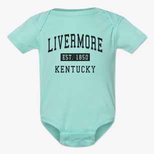 Livermore Kentucky Classic Established Baby Onesie