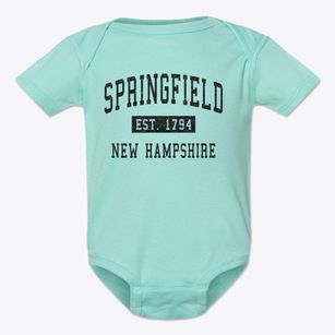 Springfield New Hampshire Classic Established Baby Onesie