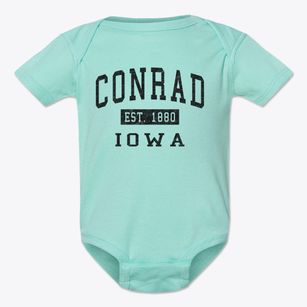 Conrad Iowa Classic Established Baby Onesie