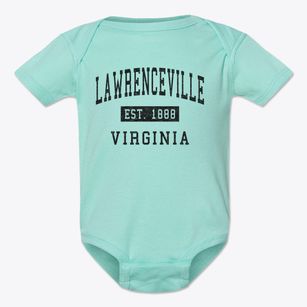 Lawrenceville Virginia Classic Established Baby Onesie