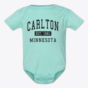 Carlton Minnesota Classic Established Baby Onesie