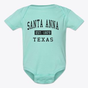 Santa Anna Texas Classic Established Baby Onesie
