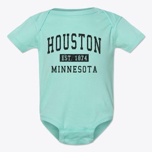 Houston Minnesota Classic Established Baby Onesie