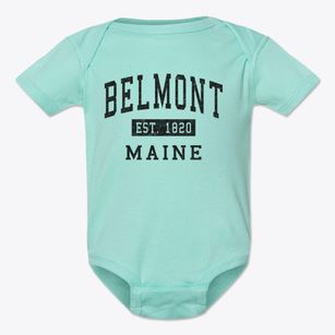 Belmont Maine Classic Established Baby Onesie