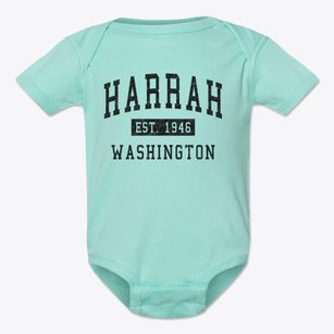 Harrah Washington Classic Established Baby Onesie