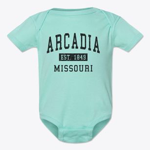 Arcadia Missouri Classic Established Baby Onesie