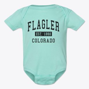 Flagler Colorado Classic Established Baby Onesie