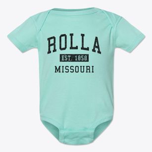 Rolla Missouri Classic Established Baby Onesie