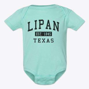 Lipan Texas Classic Established Baby Onesie