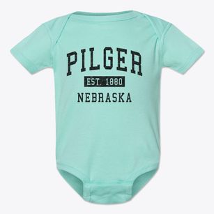 Pilger Nebraska Classic Established Baby Onesie