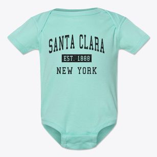 Santa Clara New York Classic Established Baby Onesie