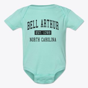 Bell Arthur North Carolina Classic Established Baby Onesie