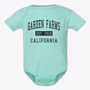 Garden Farms California Classic Established Baby Onesie