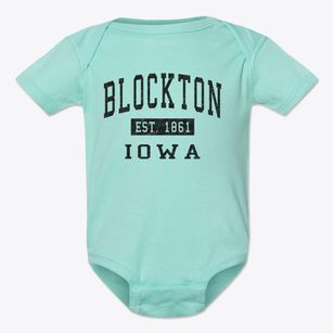 Blockton Iowa Classic Established Baby Onesie