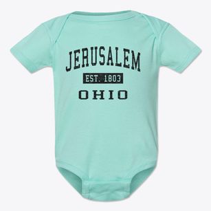 Jerusalem Ohio Classic Established Baby Onesie