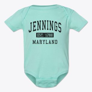Jennings Maryland Classic Established Baby Onesie