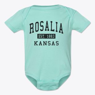 Rosalia Kansas Classic Established Baby Onesie