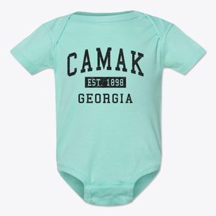 Camak Georgia Classic Established Baby Onesie