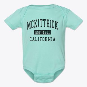 Mckittrick California Classic Established Baby Onesie