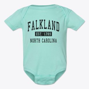 Falkland North Carolina Classic Established Baby Onesie
