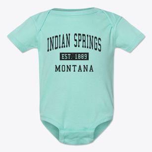 Indian Springs Montana Classic Established Baby Onesie