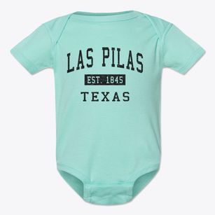Las Pilas Texas Classic Established Baby Onesie