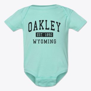 Oakley Wyoming Classic Established Baby Onesie