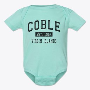 Coble Virgin Islands Classic Established Baby Onesie
