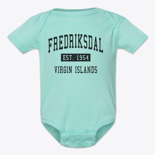 Fredriksdal Virgin Islands Classic Established Baby Onesie