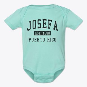 Josefa Puerto Rico Classic Established Baby Onesie