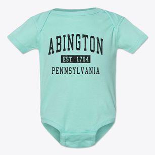 Abington Pennsylvania Classic Established Baby Onesie