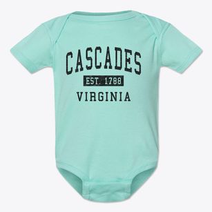 Cascades Virginia Classic Established Baby Onesie