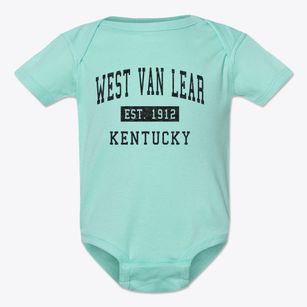 West Van Lear Kentucky Classic Established Baby Onesie