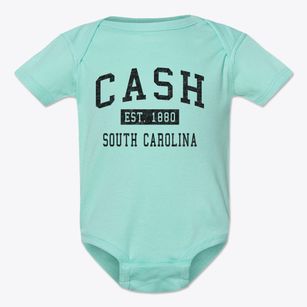 Cash South Carolina Classic Established Baby Onesie