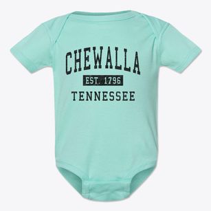 Chewalla Tennessee Classic Established Baby Onesie