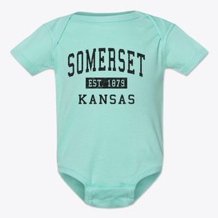 Somerset Kansas Classic Established Baby Onesie