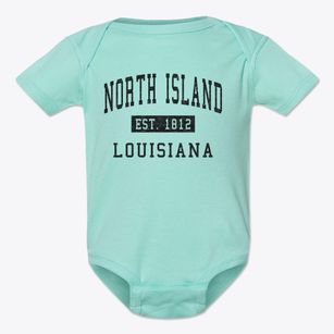North Island Louisiana Classic Established Baby Onesie