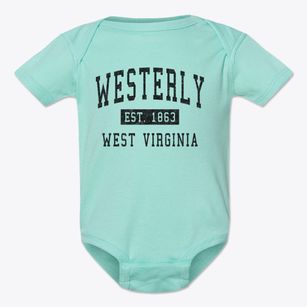 Westerly West Virginia Classic Established Baby Onesie
